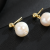 Factory Direct Sales Handmade Pearl Earrings Freshwater Pearl Ear Studs
