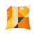 2022 Cross-Border New Product Peach Skin Fabric Pillow Cover Nordic Home Geometry Abstract Printing Office Sofas Cushion Cover