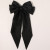 New Online Influencer Headdress Fabric Satin Bow Ribbon Hairpin Spring Clip Back Head Head Clip Cross-Border Supply