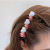 Heart-Shaped Hairpin South Korea Dongdaemun Fashion Duckbill Clip Creative Hairpin Spring Temperament Side Clip Female