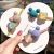 Korean Style Ins Dongdaemun Crystal Mickey Hair Ring Jelly Color Rubber Band Tendy Mori Girl Girl Hairband for Tying up Hair