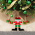 Cross-Border Home New Christmas Tree Decorations Linen Walnut Soldier Double Layer Christmas-Tree Skirt Christmas Tree Bottom Skirt