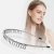 Hair Band Toothed Headband Non-Slip Rhinestone Hair Accessories Korean Fabric Hair Tie Simple Lady Head Hoop Barrettes