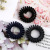 Black Gun Black Small Size Large Size Bold Bracelet Phone Line Hair Ring Hair Rope Plastic Spring Coil Head Rope Stall