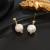 Factory Direct Sales Handmade Pearl Earrings Freshwater Pearl Ear Studs
