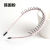 Hair Band Toothed Headband Non-Slip Rhinestone Hair Accessories Korean Fabric Hair Tie Simple Lady Head Hoop Barrettes