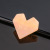 Style New Word Clip Foreign Trade Online Sensation Heart Acetate Barrettes Jelly Candy Color Acrylic Bang Side Clip