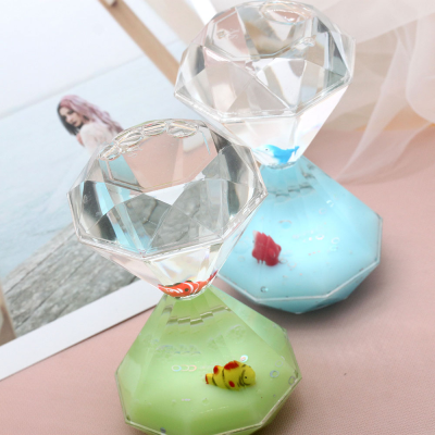 Hourglass Dripping Oil Magic Sand Clock Timer Children Quicksand Crystal Ball Fluorescent Funnel Multi-Minute Night Light