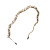 Exquisite High-Grade Super Fairy French Zircon Pearl Wave Headband Simple All-Match Mild Luxury Retro Face Wash Hair Band