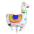 New Cartoon Alpaca Aluminum Balloon Children's Birthday Party Amazon Balloon Grass Mud Horse Shape Balloon