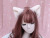 Anime Cosplay Headdress Cute Lolita Stereo Cat Ear Props Fox Ears Plush Barrettes Pair