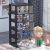 Office Storage Cabinet Drawer File File Material Storage Box under Table Mobile Transparent Plastic Closet Storage Rack