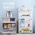 Cartoon Children's Drawer Storage Cabinet Baby Baby Wardrobe Multi-Layer Plastic Cabinet Household Storage Cabinet