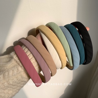 Fromsheep Headband for Women 2021new Korean Thin Face Wash Hair Band Hair Tie Hairpin Ins Internet Celebrity Hair Accessories