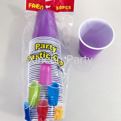 300ml Disposable Two-Color Plastic Cup (Color Can Be Customized) Party Supplies Birthday Supplies