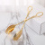 European-Style Metal Spoon Salad Clip Exquisite Party Self-Service Clip Plate Cake Birthday Banquet Tableware Clip Multifunctional