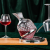 Crystal Glass Tumbler Rotating Gyro Speedy Wine Decanter Household Wine Glass High-End