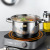 Cross-Border Cookware Set Stainless Steel Pot Set Soup Pot Wok Four-Piece Foreign Trade Cookware Set Customization