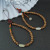 Natural Kalimantan Eaglewood Mobile Phone Lanyard Women's Short Wrist Strap Retro Chinese Style Mobile Phone Charm Hanging Ornaments