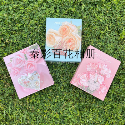 6-Inch 80 Photo Album Rose Photo Album Photo Albums Children Student Card Book
