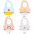 Baby Silicone Eating Bib Baby Three-Dimensional Feeding Saliva Towel Waterproof Eating Bib Children Feeding Anti-Dirty Bib