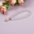 [Factory Direct Sales] Transparent Glass Pearl 8mm round Beads Bear Small Short Chain Keychain DIY Ornament Accessories