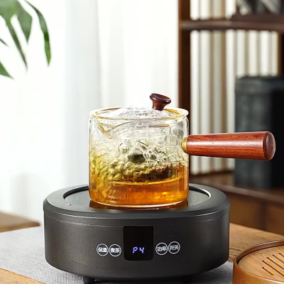 Mini Household Wood Grain Electric Ceramic Stove Electric Tea Stove Small Far Infrared Convection Oven