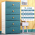 66cm Wide Thickened Household Drawer Storage Cabinet Plastic Storage Cabinet Large Capacity Chest of Drawers Locker