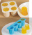 Four-Piece Cup Waterfall Ice American Ice American Coffee Ice Cube Mold Ice Maker Silicone Ice Tray