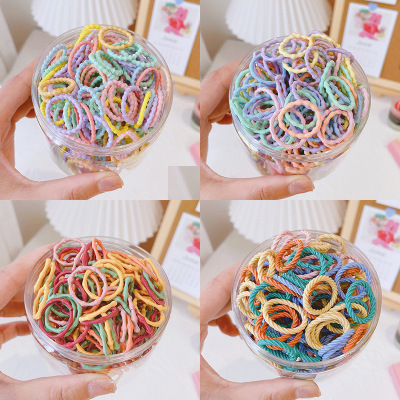 Hair-Binding Thumb Hair Band Does Not Hurt Hair Children's Hair Accessories Rubber Band High Elastic Korean Style Girls' Hair Rope Baby Rubber Band