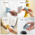 Small T Mirror Wipe Two-in-One Descaling Glass Cleaner Suction Wall TPR Window Cleaning Mirror Wiper Blade