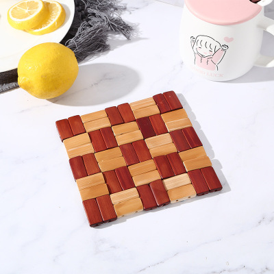 Cross-Border Ins Style Vegetable Mat Heat Proof Mat Dining Table Cushion Coaster Bowl Pot Mat Plate Home Dining Mat Heat-Resistant Pad Wholesale