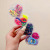 Heart-Shaped Boxed Cartoon Small Flower Grip Macaron Color High Elastic Disposable Rubber Band Children's Cute Hair String Hair Accessories