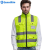 Multifunctional Multi-Pocket Reflective Vest Traffic Sanitation Reflective Vest Printable Construction Site Safety Reflective Waistcoat