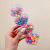 Heart-Shaped Boxed Cartoon Small Flower Grip Macaron Color High Elastic Disposable Rubber Band Children's Cute Hair String Hair Accessories