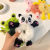 Autumn and Winter Cartoon Animal Plush Hair Ring Girl Heart Large Intestine Ring Hair Rope Hair Elastic Band Head Rope Headdress Hair Accessories