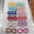 Internet Celebrity Style 8-Word Pearl Barrettes Purple Champagne Dark Six-Color Pearl 12-Color Jelly 6-Color