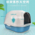 Enclosed Cat Toilet with Cat Litter Scoop Fully Enclosed Litter Box Large Size Reducing Splash Front Lift Cat Litter