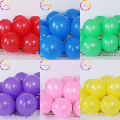 Cross-Border Hot Selling Factory Direct Sales 12-Inch 2G standard color Party Decoration Colorful latex Balloons