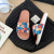 2022 New Style Chessboard Plaid Slippers Women's Summer Outdoor Wear Home Bath Thick Bottom Stylish Beach Sandals Women's Ins Fashion