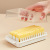 Transparency Cover Butter Cutting Storage Box Household Butter Cheese Crisper Removable and Washable Baking Butter Separator