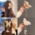 Autumn and Winter Plush Tassel Grip New Hair Clip Back Head Hair Volume Large Size Bow Claw Clip Grip Plush Shark Clip