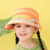 Unicorn Color Changing Air Top Printed Cartoon Children's Summer New Sun Hat with Wide Brim Summer Children's Hat
