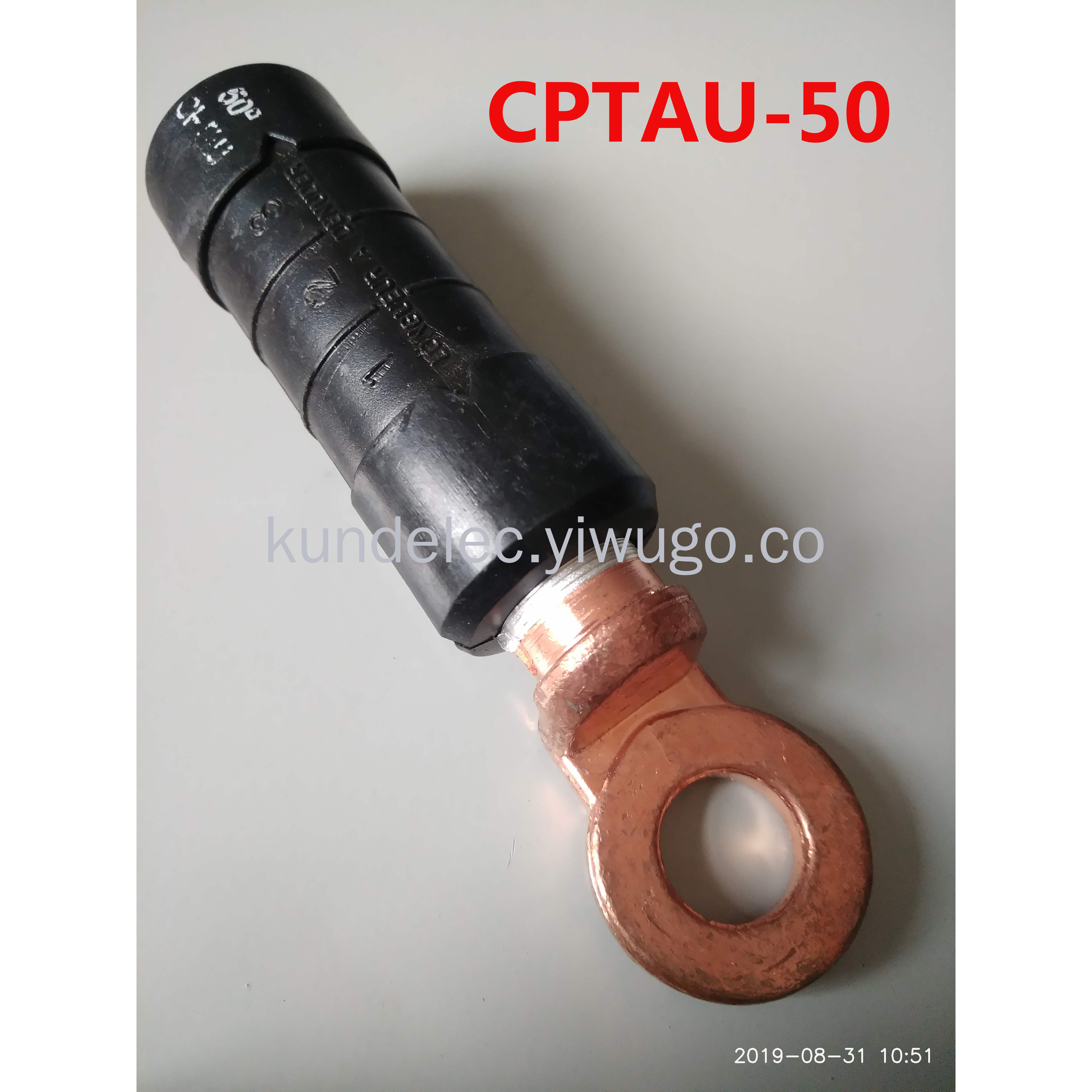 DTL-4(CPTAU) Pre-Insulated Bimetal Lugs Cable Terminals Cable Lugs Copper Aluminum Lugs