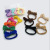 B1124 Bag 5 Bow Rubber Bands Hair Accessories Hair Rope Hair Band Hair Band Yiwu 2 Yuan Two Yuan Shop