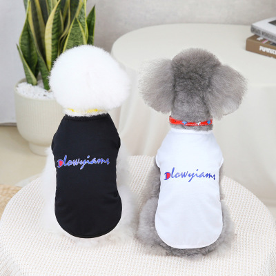 Pet Clothing New Dog Clothes Pet Clothes Spring and Summer Thin