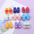 Cartoon Slippers Series Creative New DIY Cream Glue Phone Case Resin Accessories Epoxy Headdress Stud Earrings Material