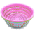 I2442 105# Strip Vegetable Basket Drain Vegetable Basket Plastic Basket Yiwu 2 Yuan Store Daily Necessities Supply