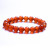 Red Agate Bracelet Natural 6-20m Buddha Beads Scenic Spot Stall Live Agate Bracelet Natural Red Agate Bracelet