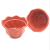 I2445 825 Petal Red Flowerpot Plastic Kitchen Sink Balcony Vegetable Planting Will Sell Gifts Gifts Batch Goods